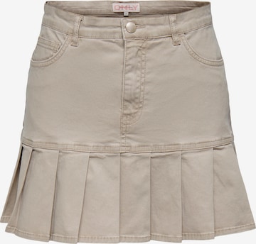 ONLY Nederdel 'CATH' i beige: forside