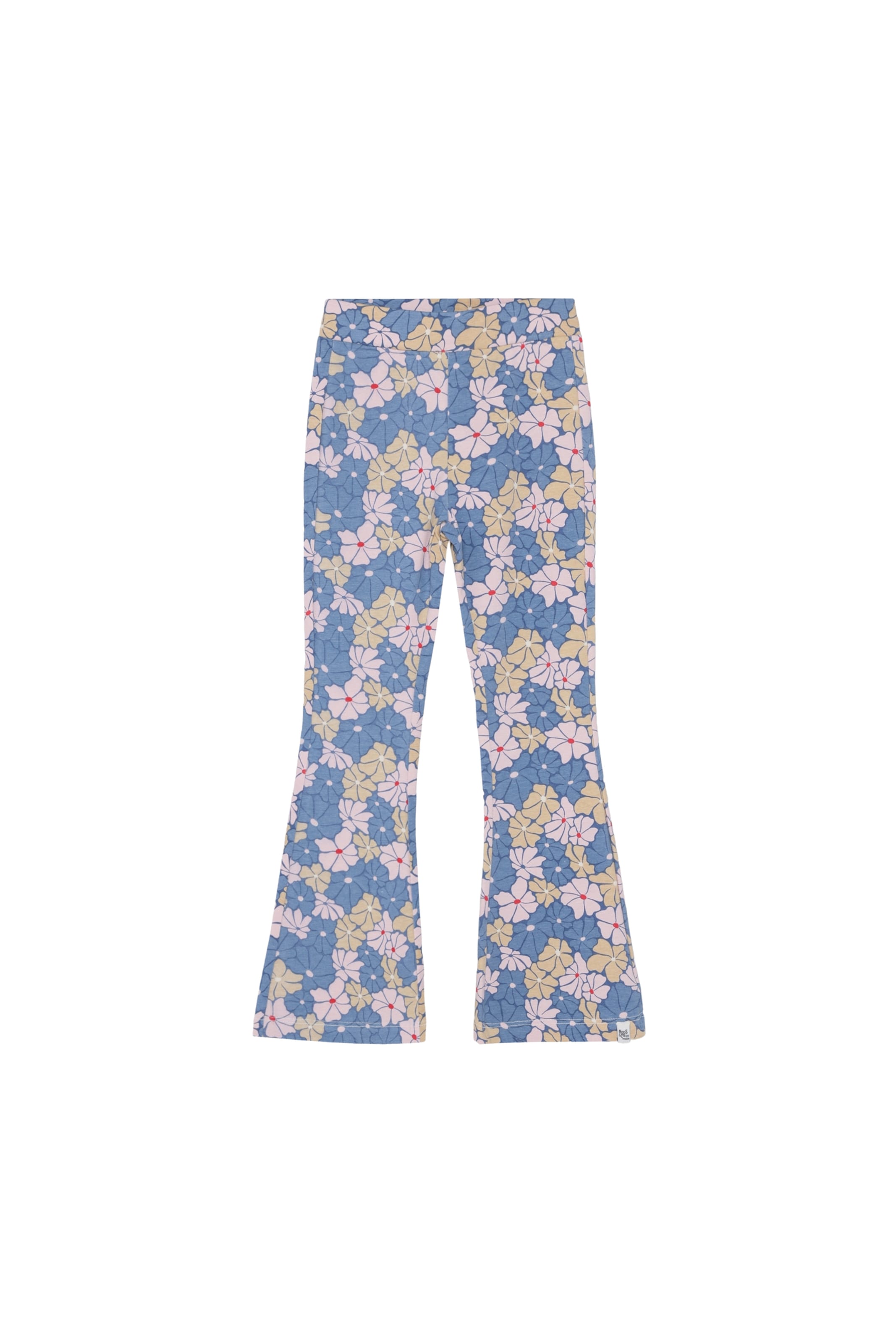 Noppies Flared Leggings in Blauw: voorkant