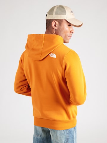 THE NORTH FACE Sweatshirt 'SIMPLE DOME' in Orange