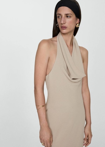 MANGO Dress 'Azores' in Beige