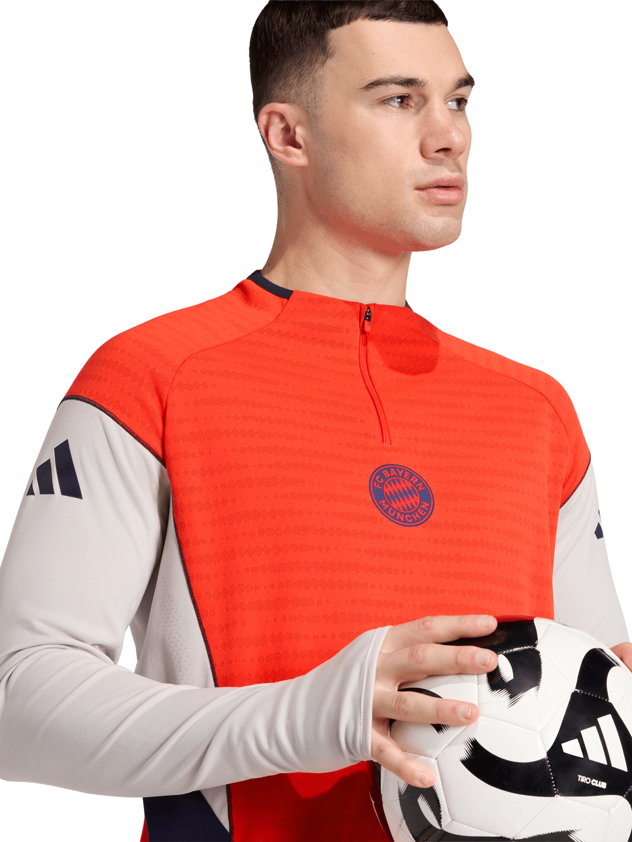 ADIDAS PERFORMANCE Athletic Sweatshirt in Red