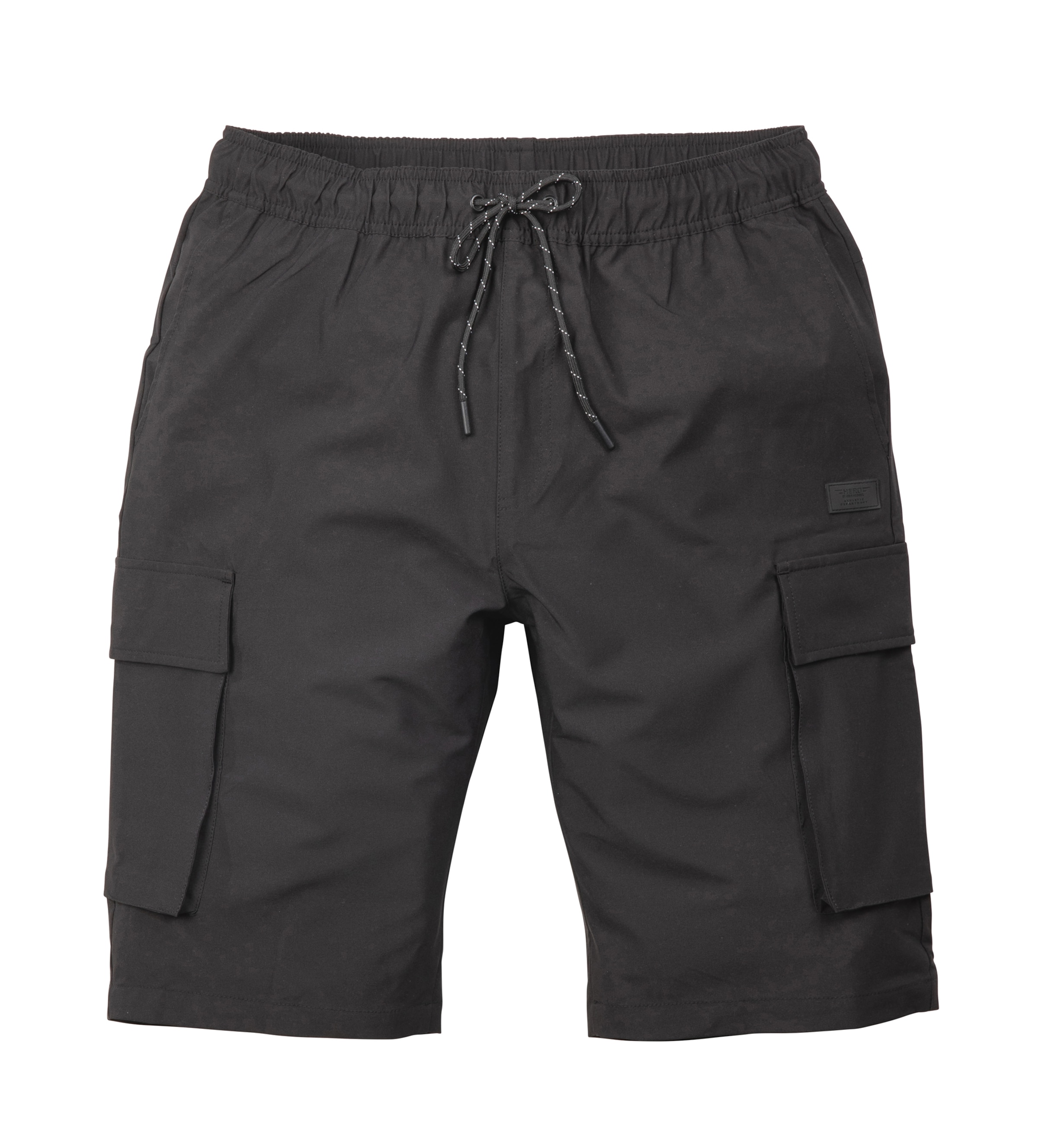Hero Regular Sportshorts 'Noah' in Grau: Vorderseite