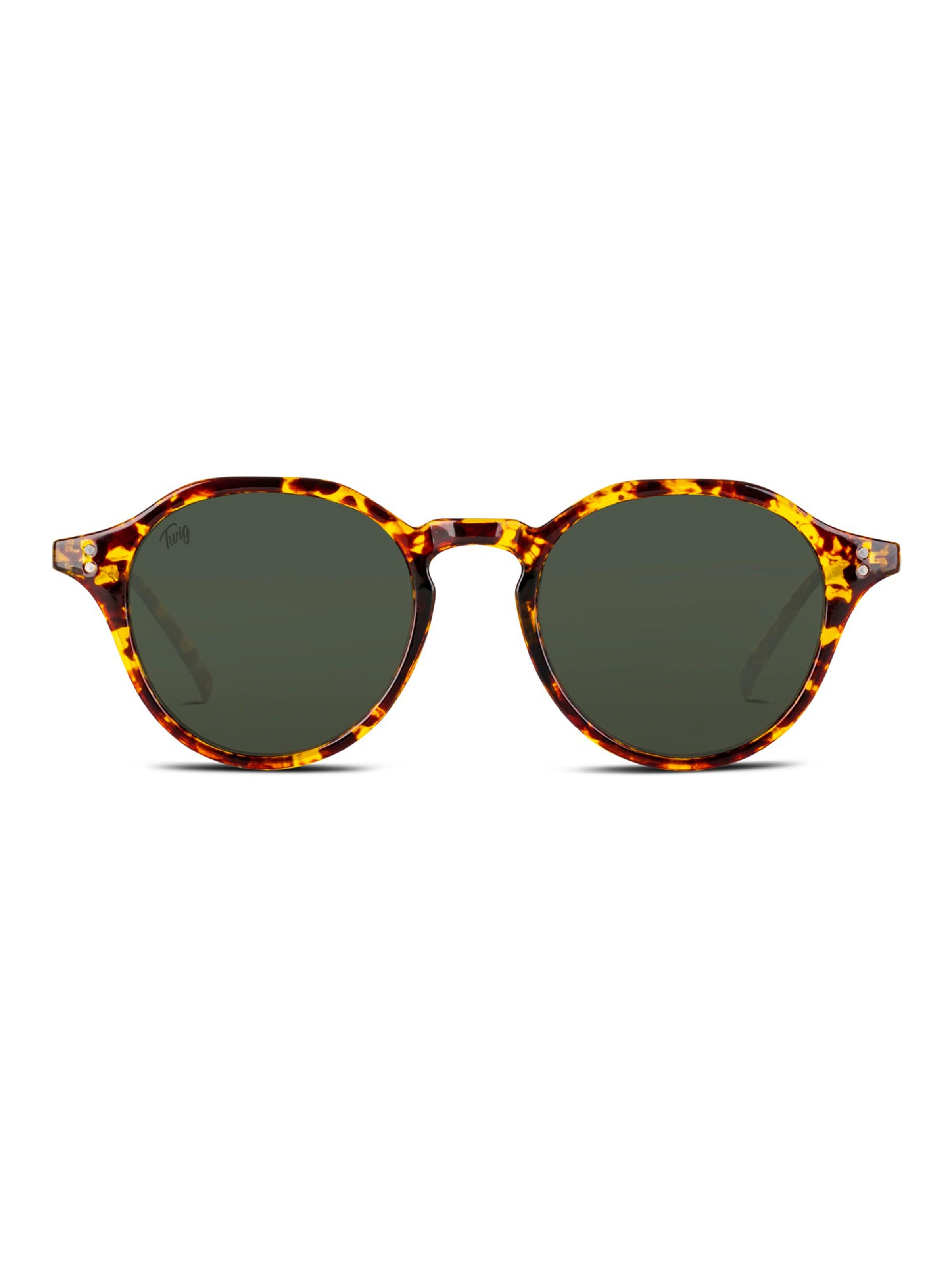 TWIG Concept Milano Okulary przeciwsłoneczne 'Langevin Sun' w rozmiarze Jednolity rozmiar w kolorze nakrapiany beżm, Podgląd produktu