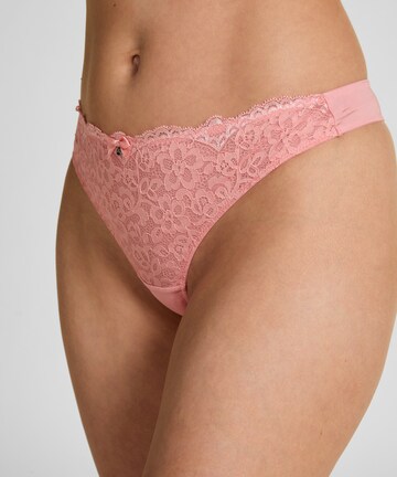 Hunkemöller String 'Marine' in Pink