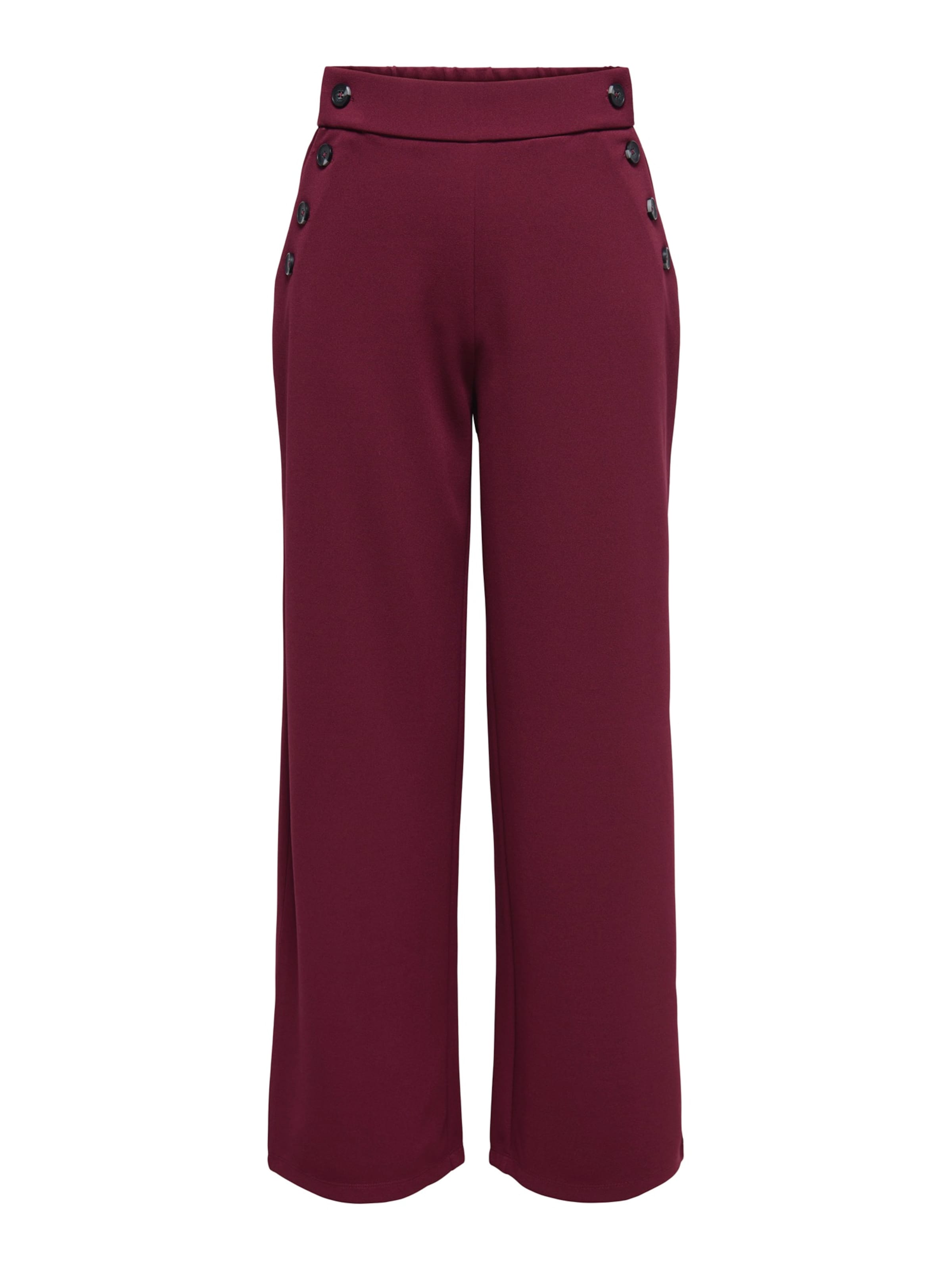 Loosefit Pantalon 'ONLRINA' ONLY en rouge : devant