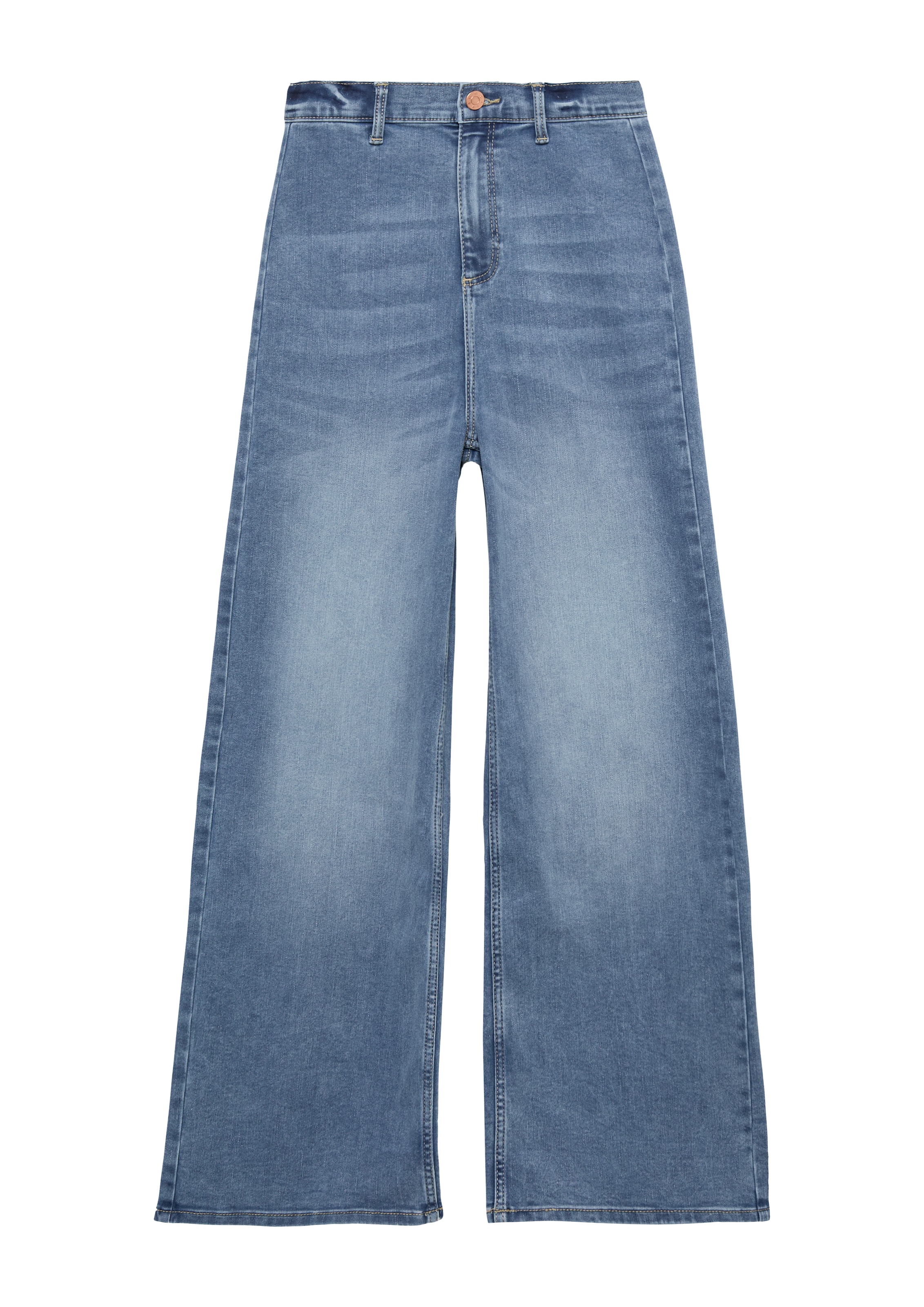 s.Oliver Wide leg Jeans in Blauw: voorkant