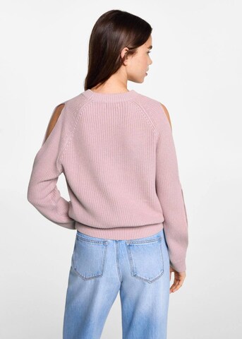 MANGO TEEN Sweatshirt in Pink
