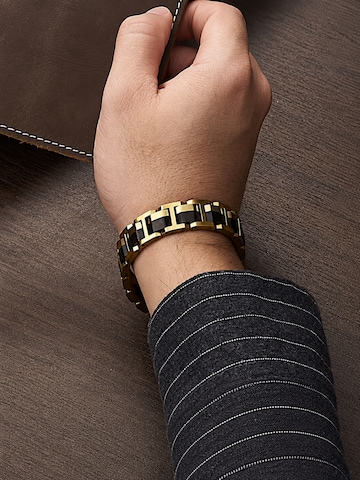 Holzwerk Bracelet 'STAFSEE' in Gold