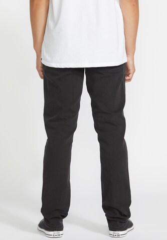 Volcom Regular Jeans '2X4' in Schwarz