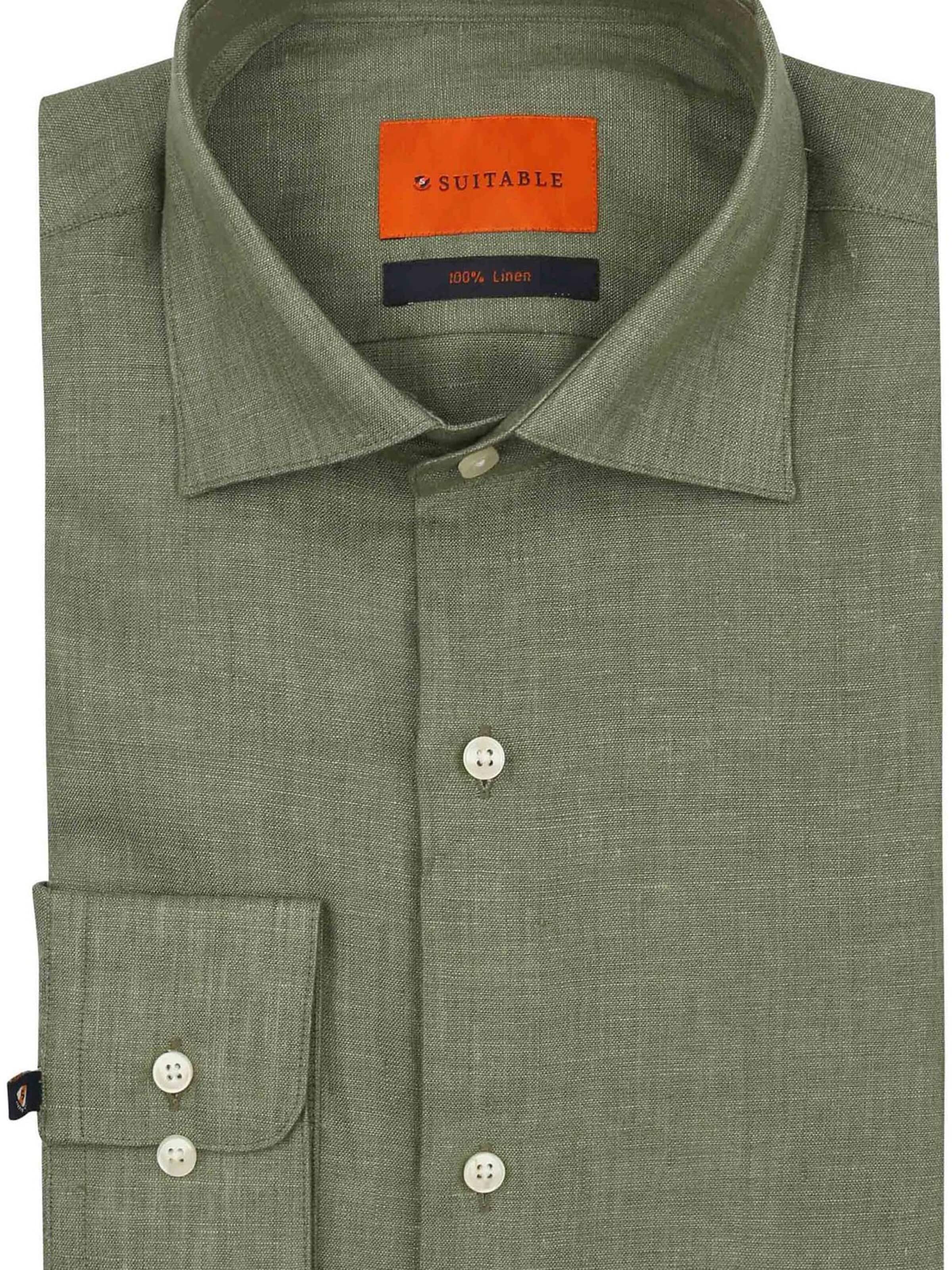 Suitable Comfort Fit Hemd‌‌‌‌‌‌‌ in Grün