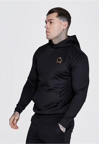 SikSilk Sweatshirt 'Essentials' in Black