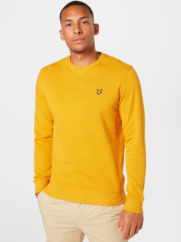 Lyle & Scott Sweatshirt in Gelb: Vorderseite