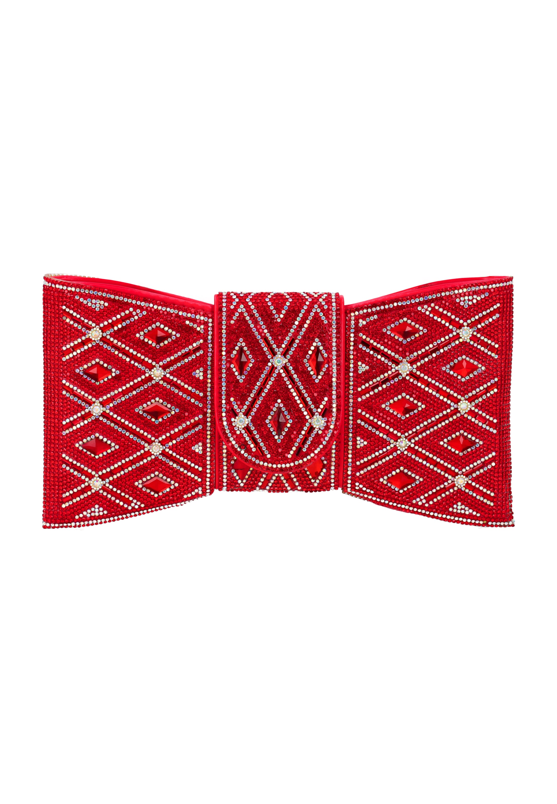 usha BLACK LABEL Clutch in Red: front