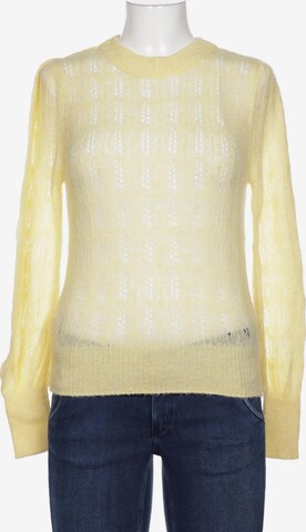 MANGO Sweater & Cardigan in S in Yellow: front