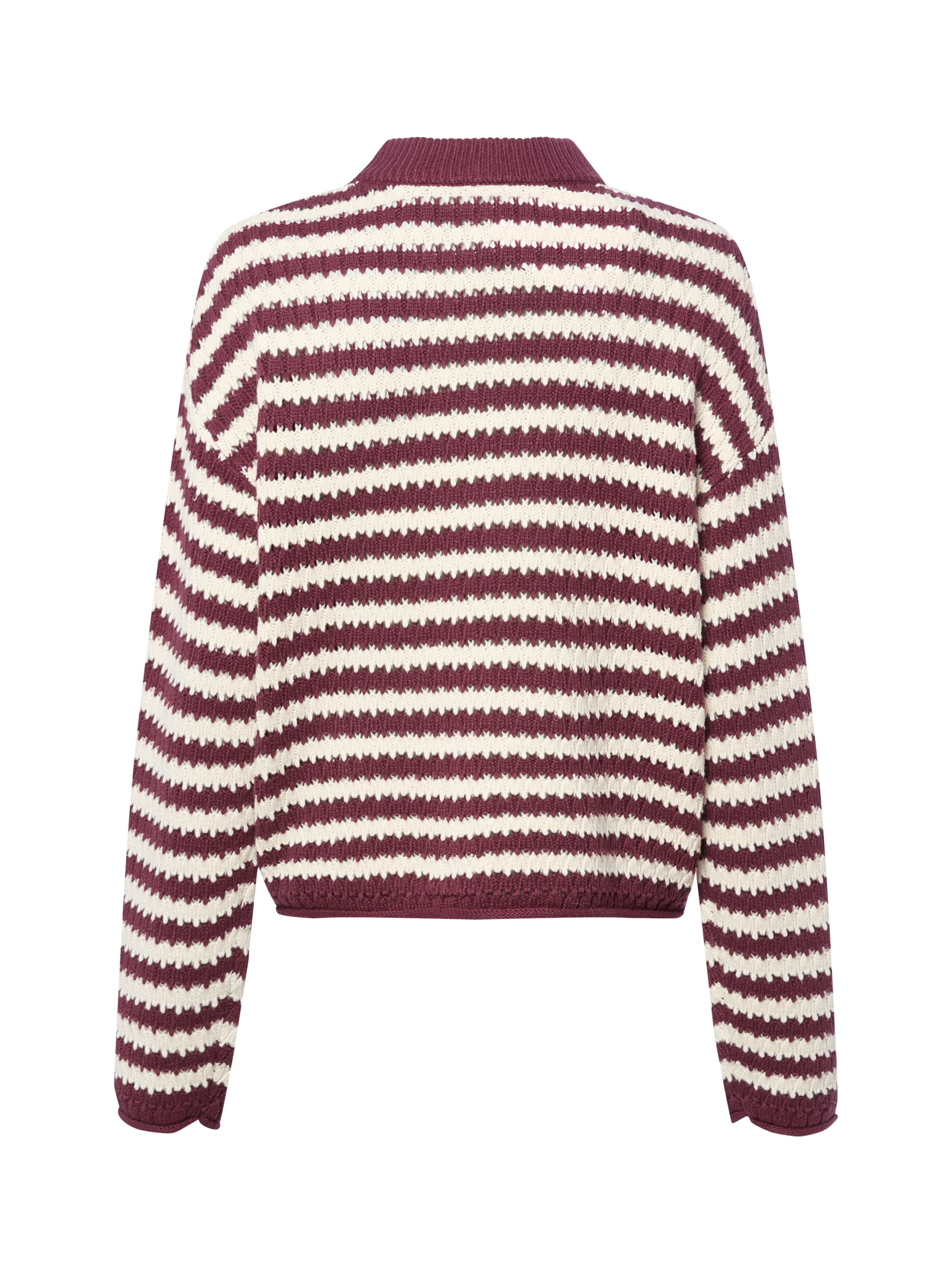 YAS Strickpullover in Lila