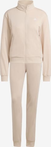 Survêtement 'Essentials' ADIDAS SPORTSWEAR en beige : devant