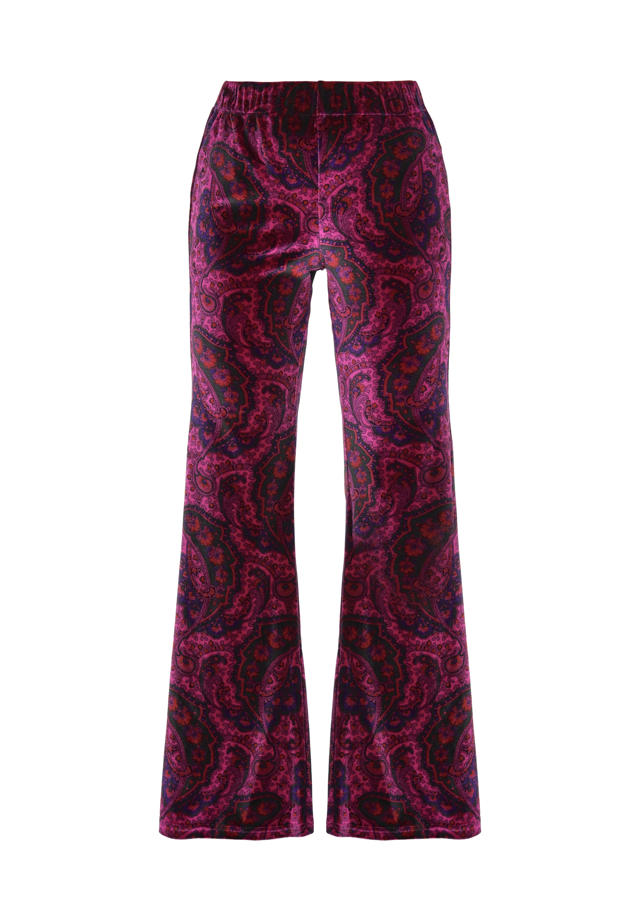 usha FESTIVAL Rozšírený strih Nohavice - Fialová: predná strana