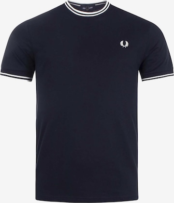 Fred Perry Shirt in Blauw: voorkant