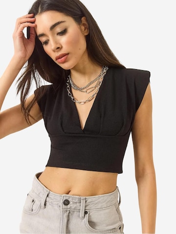 Haut Bianco Lucci en noir