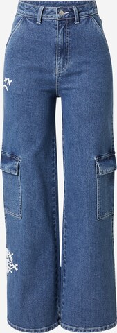 Jeans cargo 'Rhonda' SHYX en bleu : devant