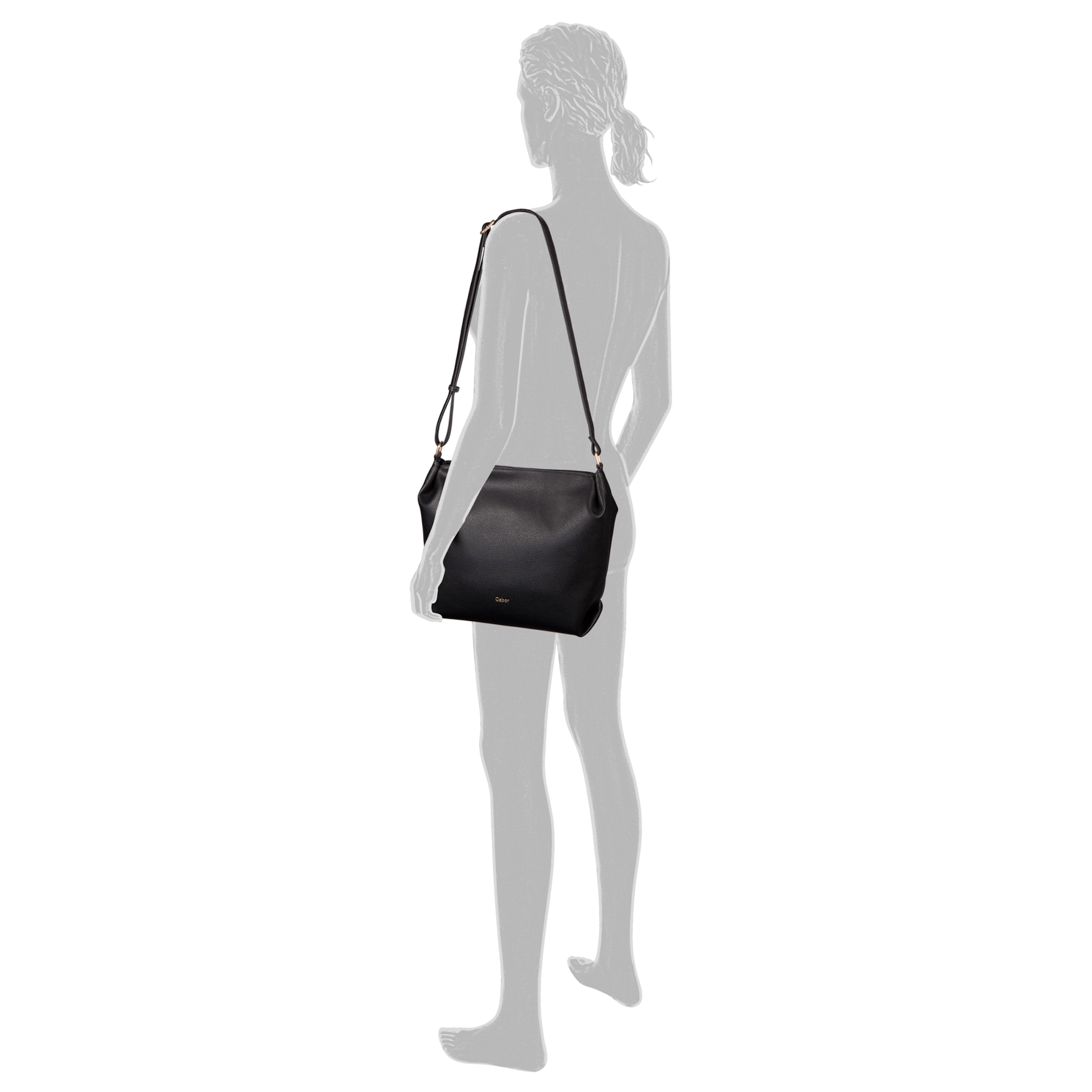 GABOR Shoulder Bag in Black