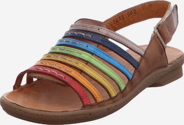 Gemini Sandals in Mixed colors: front