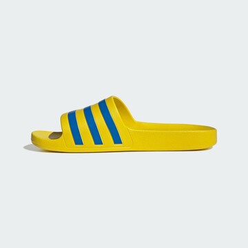 Claquettes / Tongs 'Adilette Aqua' ADIDAS PERFORMANCE en jaune
