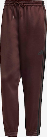 ADIDAS SPORTSWEAR Trousers 'STADIUM' in Brown: front