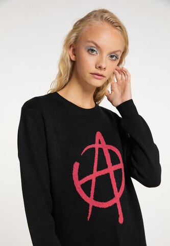 myMo ROCKS Sweater 'Sisters of Anarchy' in Black