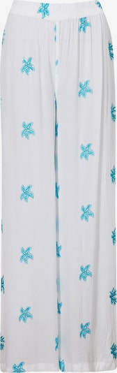 South Beach Strandhose in blau / weiß, Produktansicht