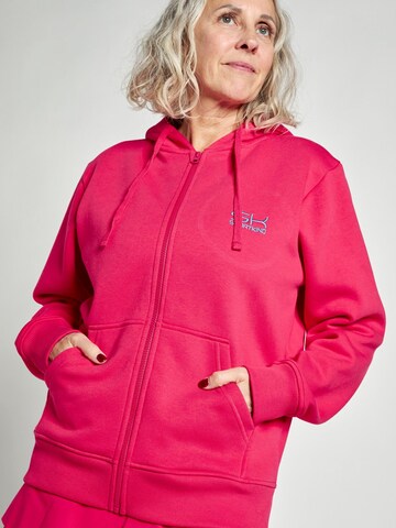 SPORTKIND Sportjas 'Unisex Zip Hoodie' in Roze