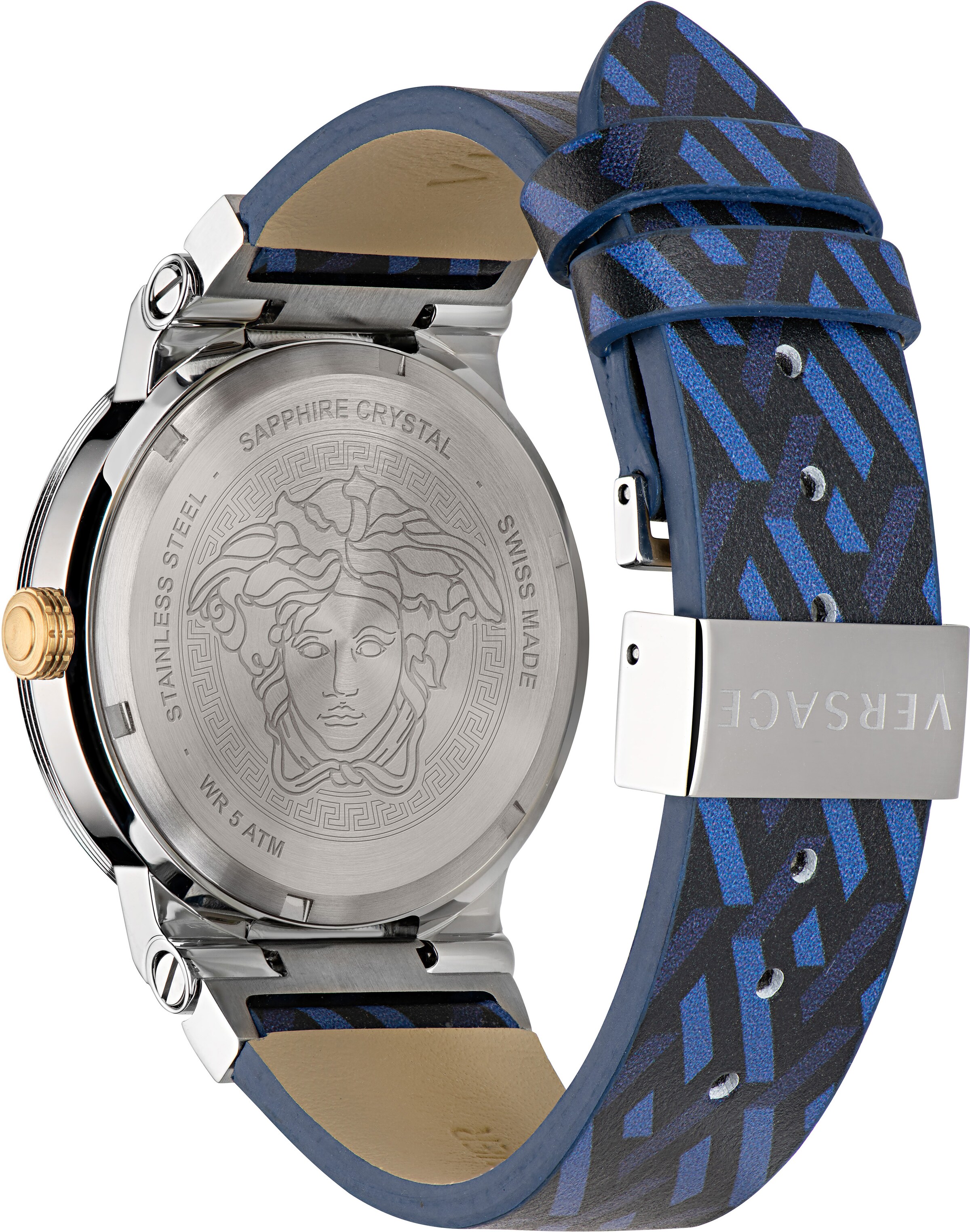 VERSACE Analog Watch in Blue