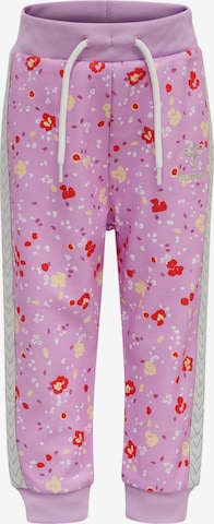 Regular Pantalon 'Nica' Hummel en rose : devant