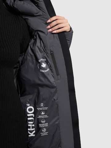 khujo Winter Jacket 'Coulin Matt' in Grey