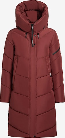 khujo Wintermantel 'Jange-YM' in Rot: Vorderseite