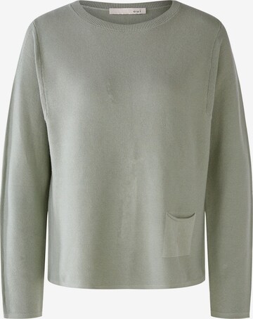 OUI Sweater 'KEIKO' in Green: front