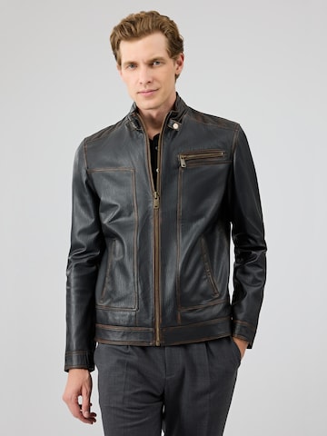 Veste mi-saison Derimod en noir : devant