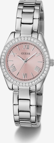 Orologio analogico 'MINI LUNA' di GUESS in argento: frontale