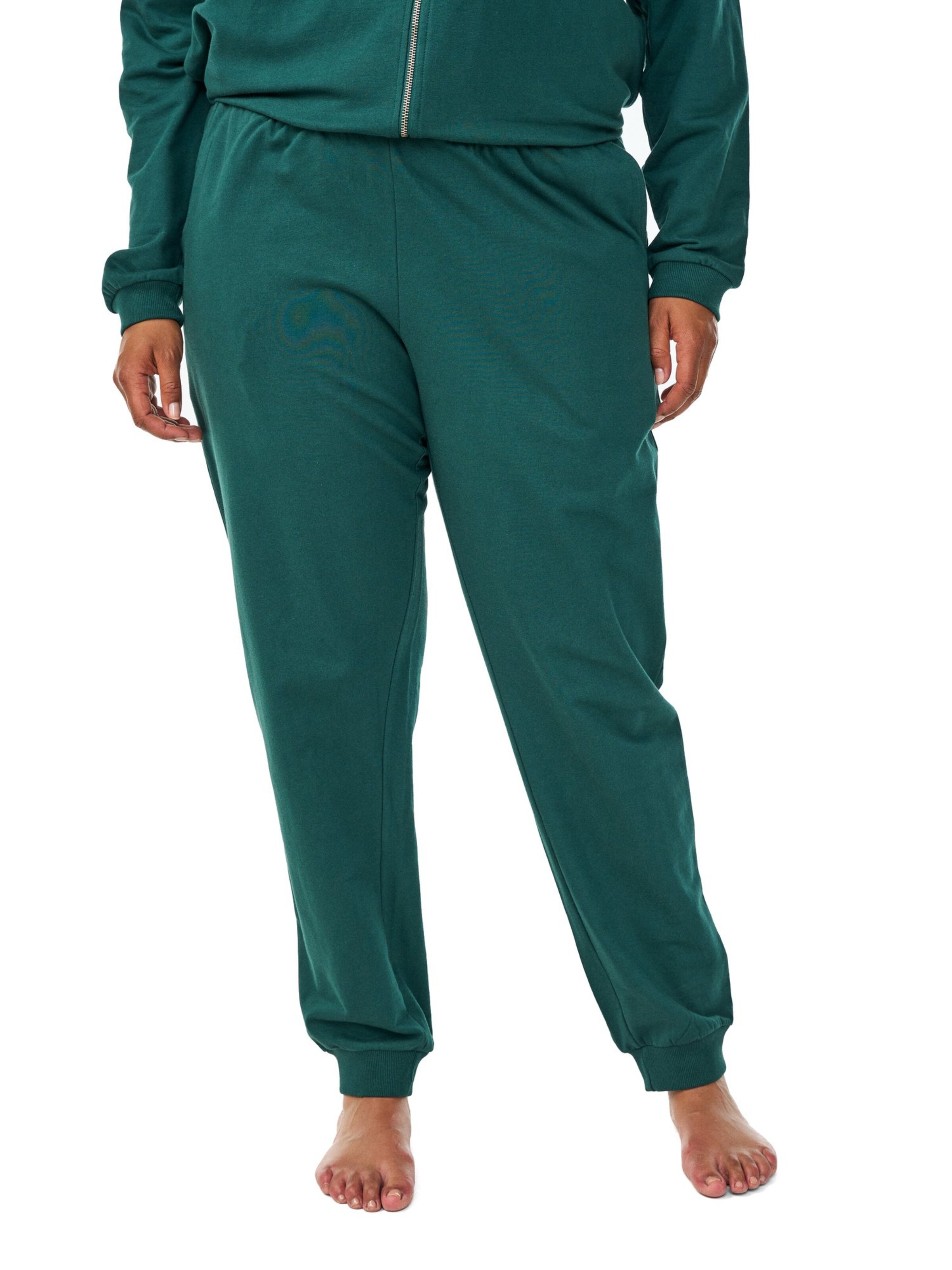 zaļš Zizzi Pakapēniski sašaurināts piegriezums Bikses 'Mcani': no priekšpuses