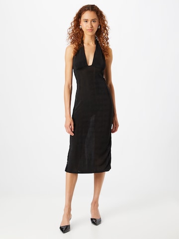 Monki Dress in Black: front