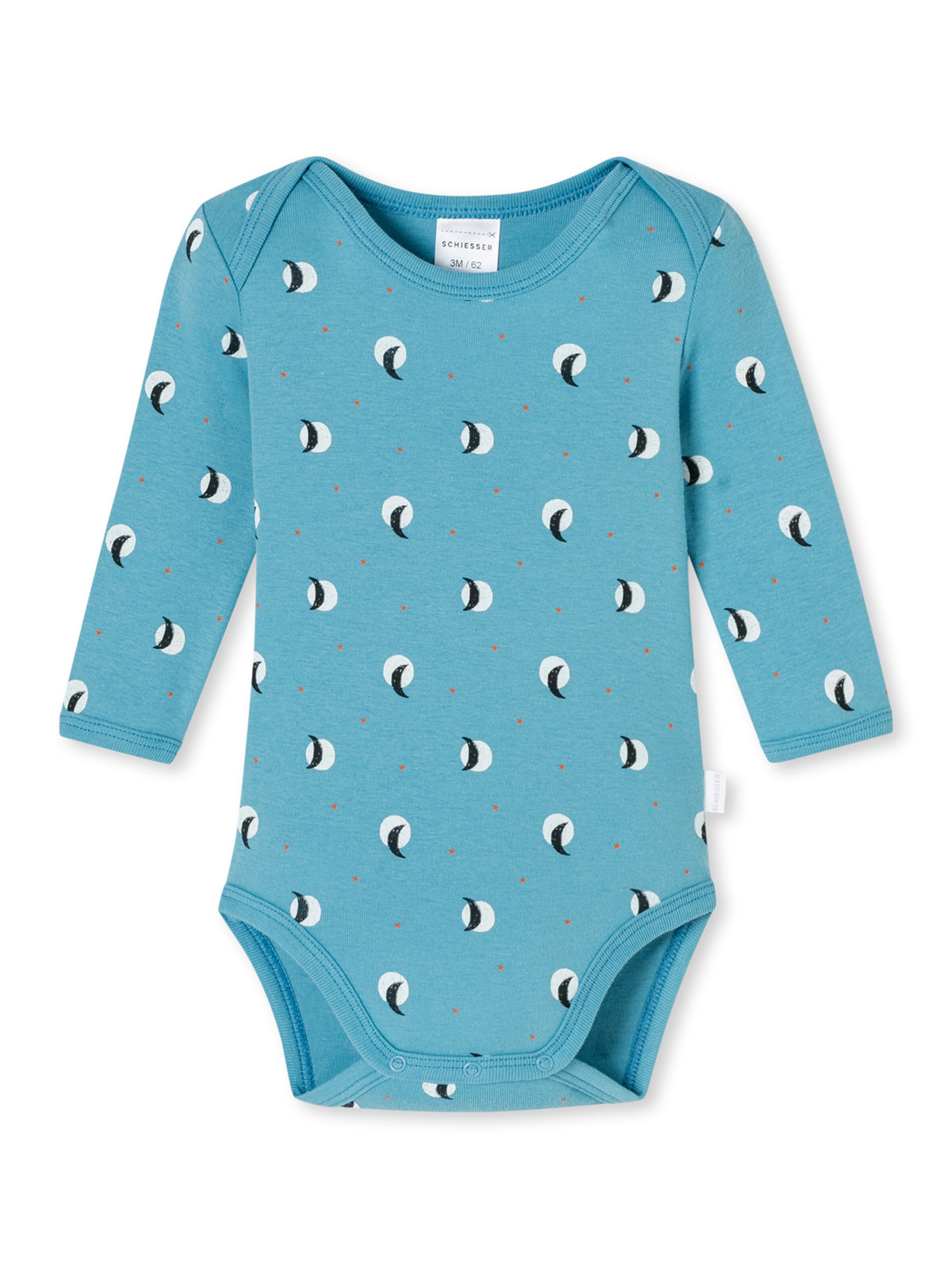 SCHIESSER - Pijama entero/body en azul