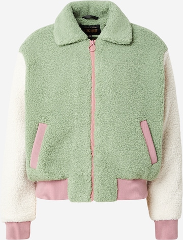 King Louie Prechodná bunda 'Fay' - Zelená: predná strana