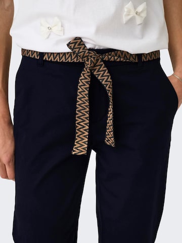 regular Pantaloni chino 'ONLBIANA' di ONLY in blu