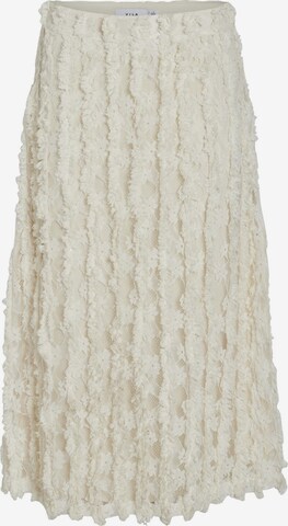 VILA Skirt in White: front