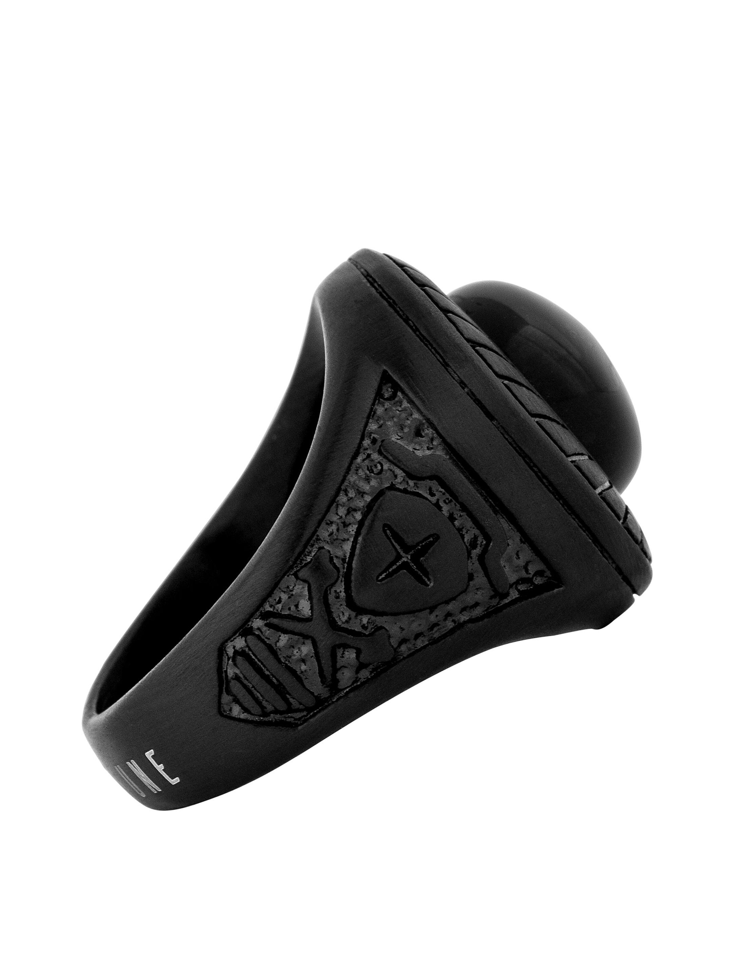 Akitsune Ring 'Mortis' in Black