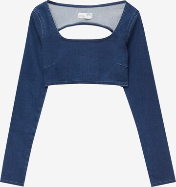 Maglietta di Pull&Bear in blu: frontale