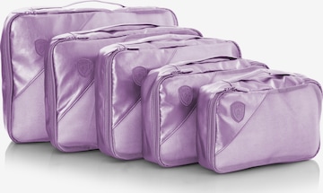 Heys Kofferorganizer in Lila: Vorderseite