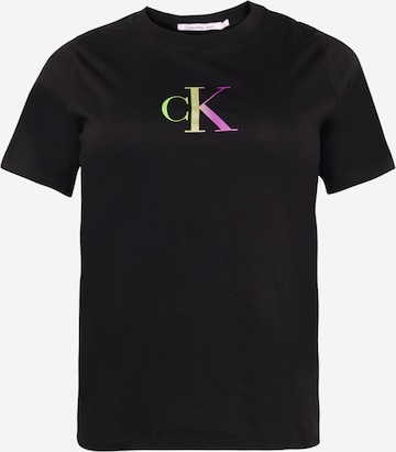 Calvin Klein Jeans Curve Shirt in Black: front