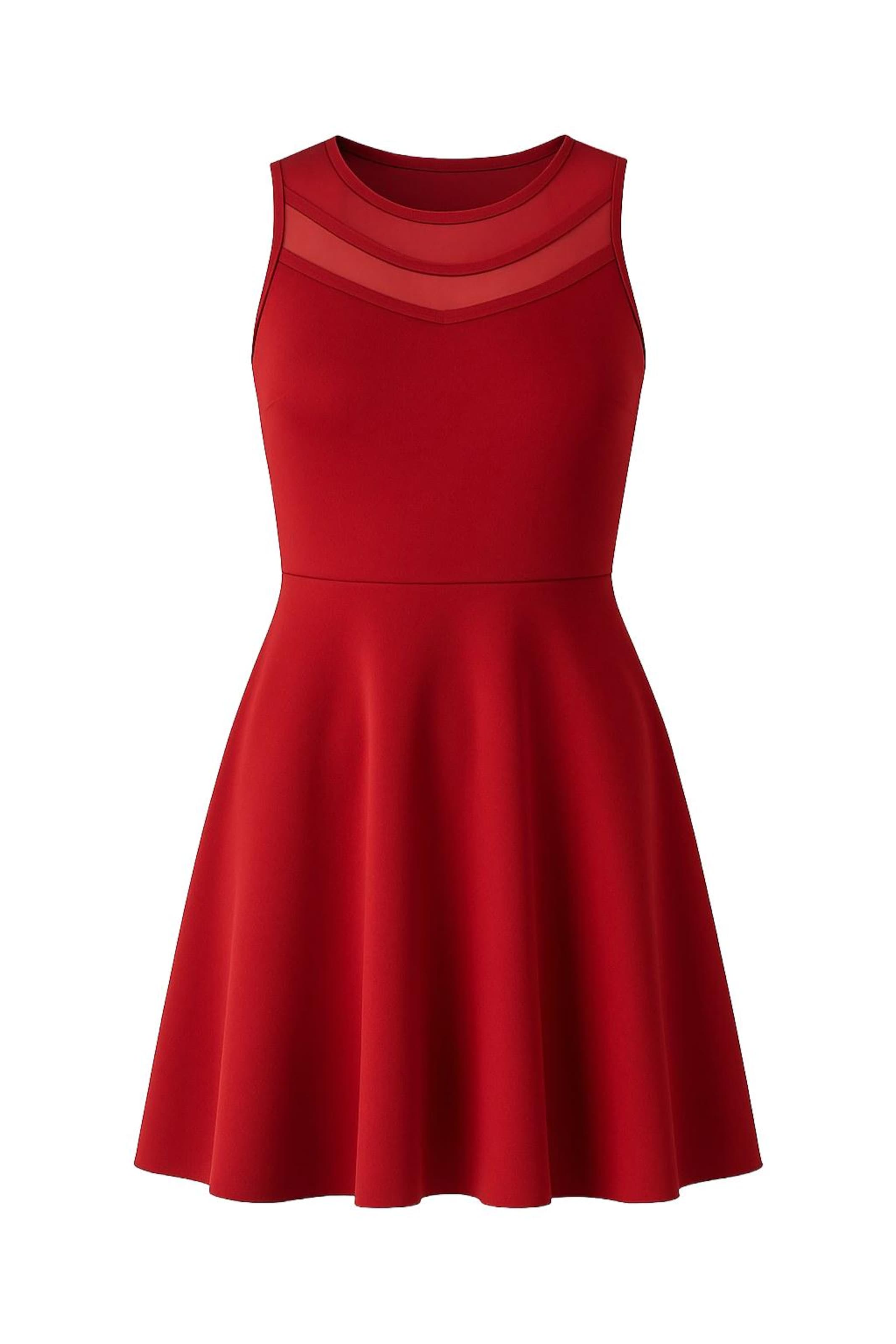 WOMAN VISION Kleid in Rot: Vorderseite