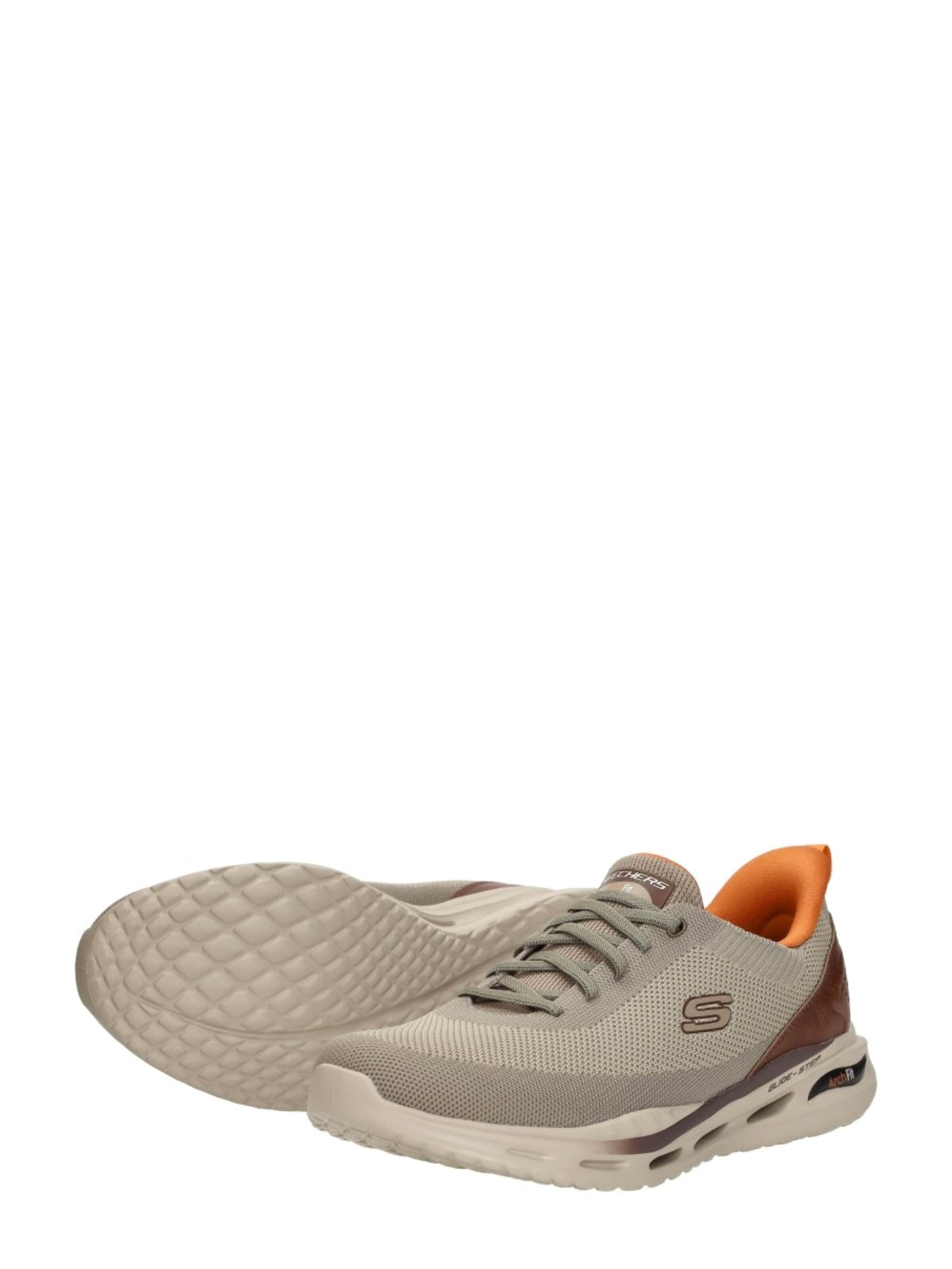 SKECHERS Sneakers laag 'Slip-Ins: Relaxed Fit' in Beige